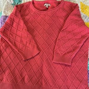 Pink/Coral Sweater